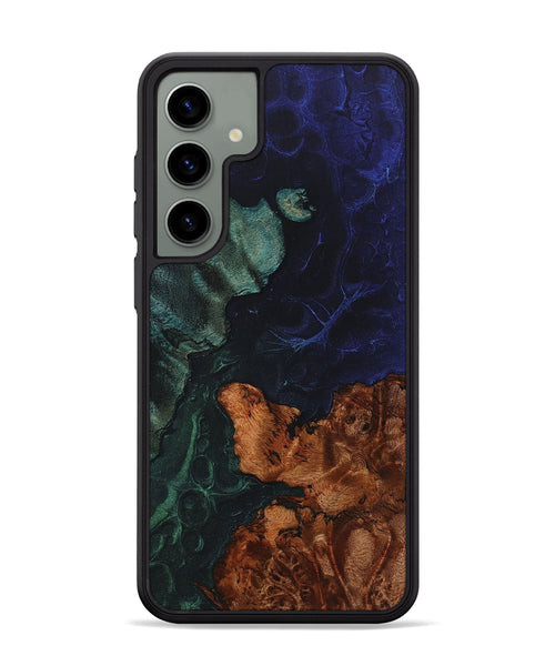Galaxy S24 Plus Wood+Resin Phone Case - Violet (Static, 720979)