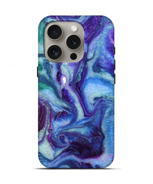 iPhone 16 Pro ResinArt Live Edge Phone Case - Melinda (Ombre, 723622)