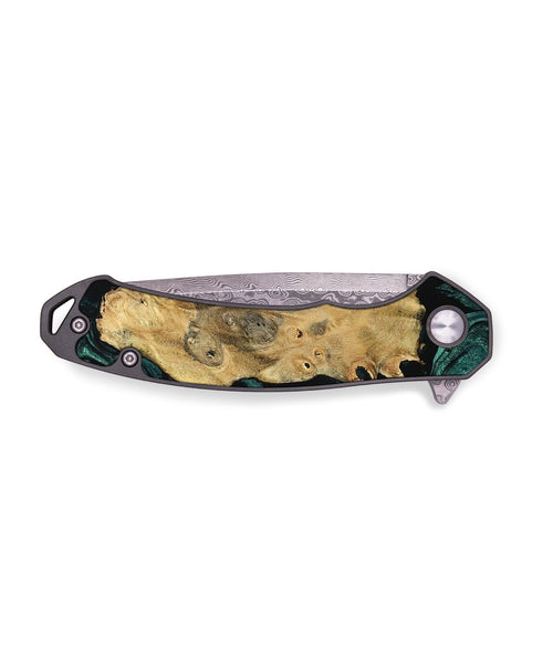 EDC Wood Pocket Knife - Vida (Green, 797043)
