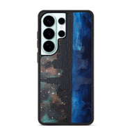 Galaxy S26 Ultra Wood Phone Case - Chicago Skyline (Terrain)