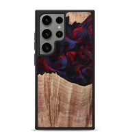 Galaxy S24 Ultra Wood Phone Case - Elza (Red, 804906)