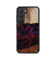 Galaxy S23 Wood Phone Case - Agustin (Red, 807094)