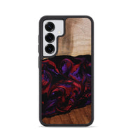 Galaxy S25 Wood Phone Case - Agustin (Red, 807094)