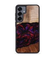 Galaxy S25 Plus Wood Phone Case - Agustin (Red, 807094)