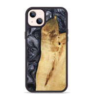 iPhone 14 Plus Wood Phone Case - Brittni (Black & White, 807956)