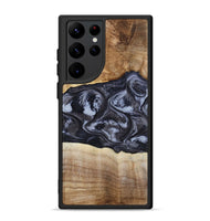 Galaxy S22 Ultra Wood Phone Case - Jolene (Black & White, 808398)