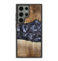 Galaxy S23 Ultra Wood Phone Case - Jolene (Black & White, 808398)