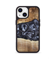 iPhone 13 Wood Phone Case - Jolene (Black & White, 808398)