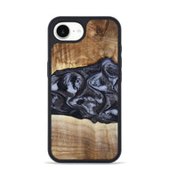 iPhone 16e Wood Phone Case - Jolene (Black & White, 808398)