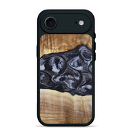 iPhone 17 Air Wood Phone Case - Jolene (Black & White, 808398)