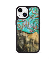 iPhone 13 Wood Phone Case - Addisyn (Green, 808887)