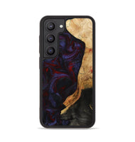 Galaxy S23 Wood Phone Case - Erich (Red, 808909)