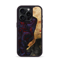 iPhone 15 Pro Wood Phone Case - Erich (Red, 808909)