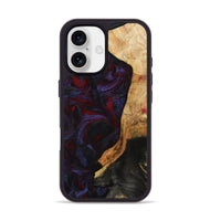 iPhone 17 Wood Phone Case - Erich (Red, 808909)