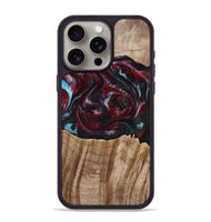 iPhone 15 Pro Max Wood Phone Case - Caitlyn (Red, 808935)