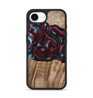 iPhone 16e Wood Phone Case - Caitlyn (Red, 808935)