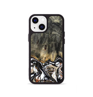 iPhone 13 mini Wood Phone Case - Kesha (Black & White, 809055)