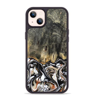 iPhone 14 Plus Wood Phone Case - Kesha (Black & White, 809055)