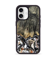 iPhone 17 Wood Phone Case - Kesha (Black & White, 809055)