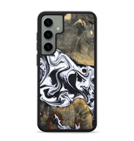 Galaxy S24 Plus Wood Phone Case - Lorrie (Black & White, 809894)