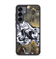 Galaxy S25 Plus Wood Phone Case - Lorrie (Black & White, 809894)