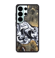 Galaxy S26 Ultra Wood Phone Case - Lorrie (Black & White, 809894)
