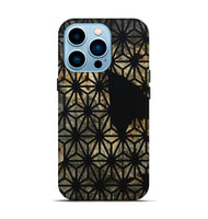 iPhone 14 Pro Wood Live Edge Phone Case - Gustav (Pattern, 811028)