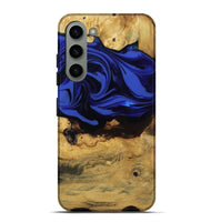 Galaxy S23 Plus Wood Live Edge Phone Case - Percy (Blue, 811466)