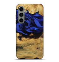 Galaxy S24 Plus Wood Live Edge Phone Case - Percy (Blue, 811466)