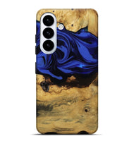 Galaxy S26 Plus Wood Live Edge Phone Case - Percy (Blue, 811466)