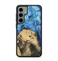 Galaxy S24 Plus Wood Phone Case - Hazel (Blue, 811663)