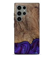 Galaxy S24 Ultra Wood Live Edge Phone Case - Jadiel (Purple, 811835)