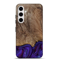Galaxy S25 Plus Wood Live Edge Phone Case - Jadiel (Purple, 811835)
