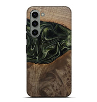 Galaxy S23 Plus Wood Live Edge Phone Case - Lakisha (Green, 812252)
