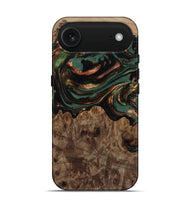 iPhone 17 Air Wood Live Edge Phone Case - Tawanda (Green, 812420)