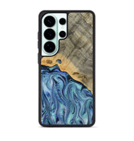 Galaxy S26 Ultra Wood Phone Case - Cecil (Blue, 812912)