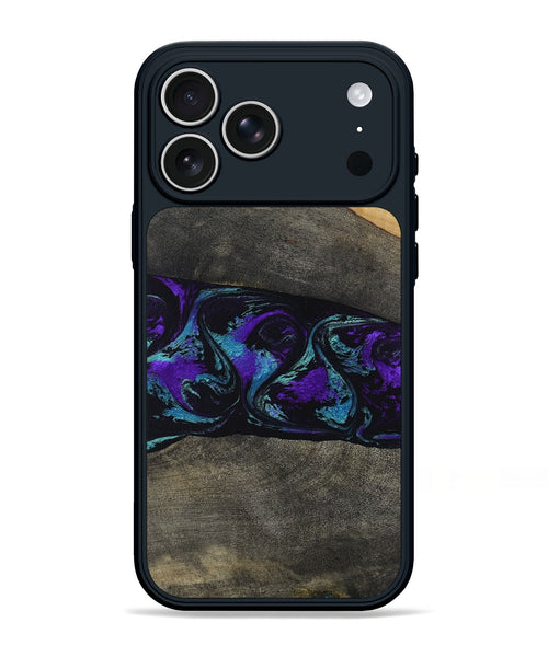 iPhone 17 Pro Max Wood Phone Case - Giles (Purple, 813641)
