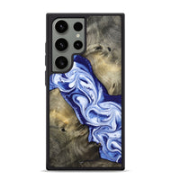 Galaxy S24 Ultra Wood Phone Case - Basil (Blue, 813794)