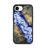 iPhone 16e Wood Phone Case - Basil (Blue, 813794)