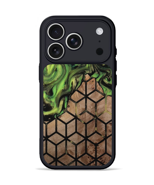 iPhone 17 Pro Wood Phone Case - Janene (Pattern, 813845)