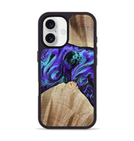 iPhone 17 Wood Phone Case - Blaine (Purple, 813893)