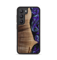 Galaxy S23 Wood Phone Case - Peggy (Purple, 813894)