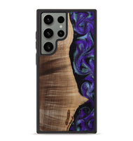 Galaxy S23 Ultra Wood Phone Case - Peggy (Purple, 813894)