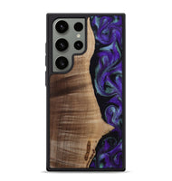 Galaxy S24 Ultra Wood Phone Case - Peggy (Purple, 813894)