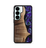 Galaxy S26 Wood Phone Case - Peggy (Purple, 813894)