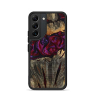 Galaxy S22 Wood Phone Case - Jerrod (Red, 814188)