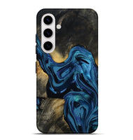 Galaxy S25 Plus Wood Live Edge Phone Case - Koda (Blue, 814270)