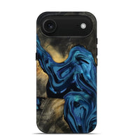 iPhone 17 Air Wood Live Edge Phone Case - Koda (Blue, 814270)
