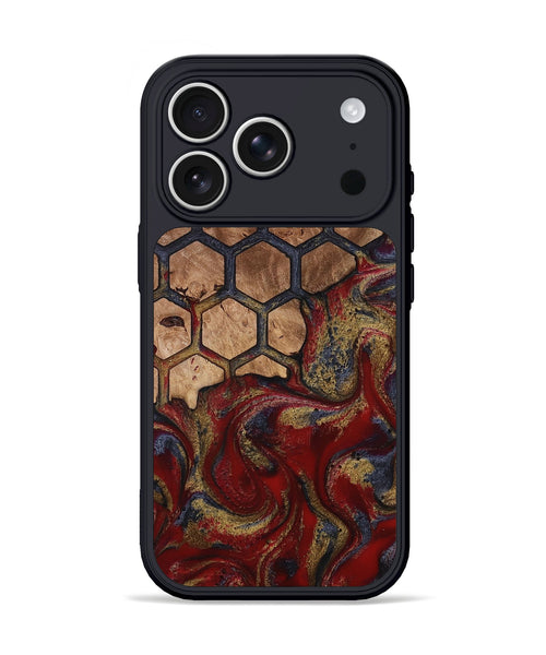 iPhone 17 Pro Wood Phone Case - Alfreda (Pattern, 814310)