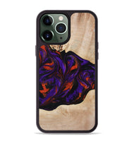iPhone 13 Pro Max Wood Phone Case - Elora (Purple, 814518)